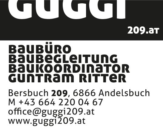Guggi 209 | Baubüro